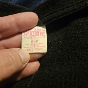 PINK Victoria's Secret Black Short Sleeve Tee